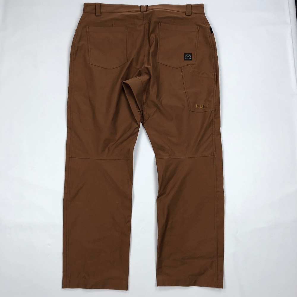 KUIU Brawley Pant Mens 40x33 Brown Stretch Tactical Outdoor Hiking Trousers - Picture 2 of 8
